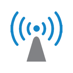 Graphic depiciting wireless signal