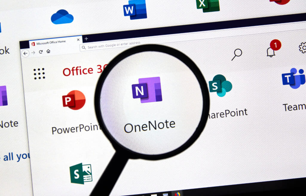 one note icon