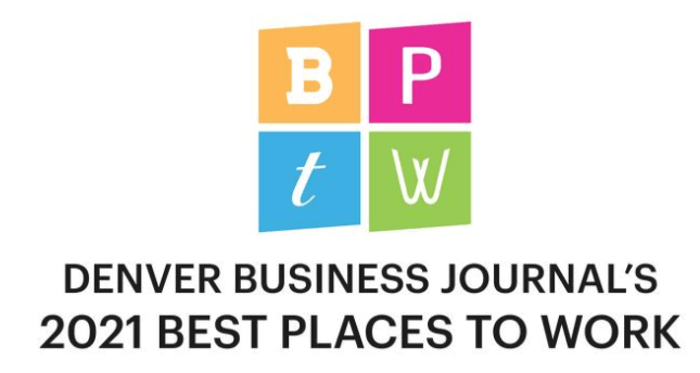 2021 - Denver Business Journal Best Places To Work