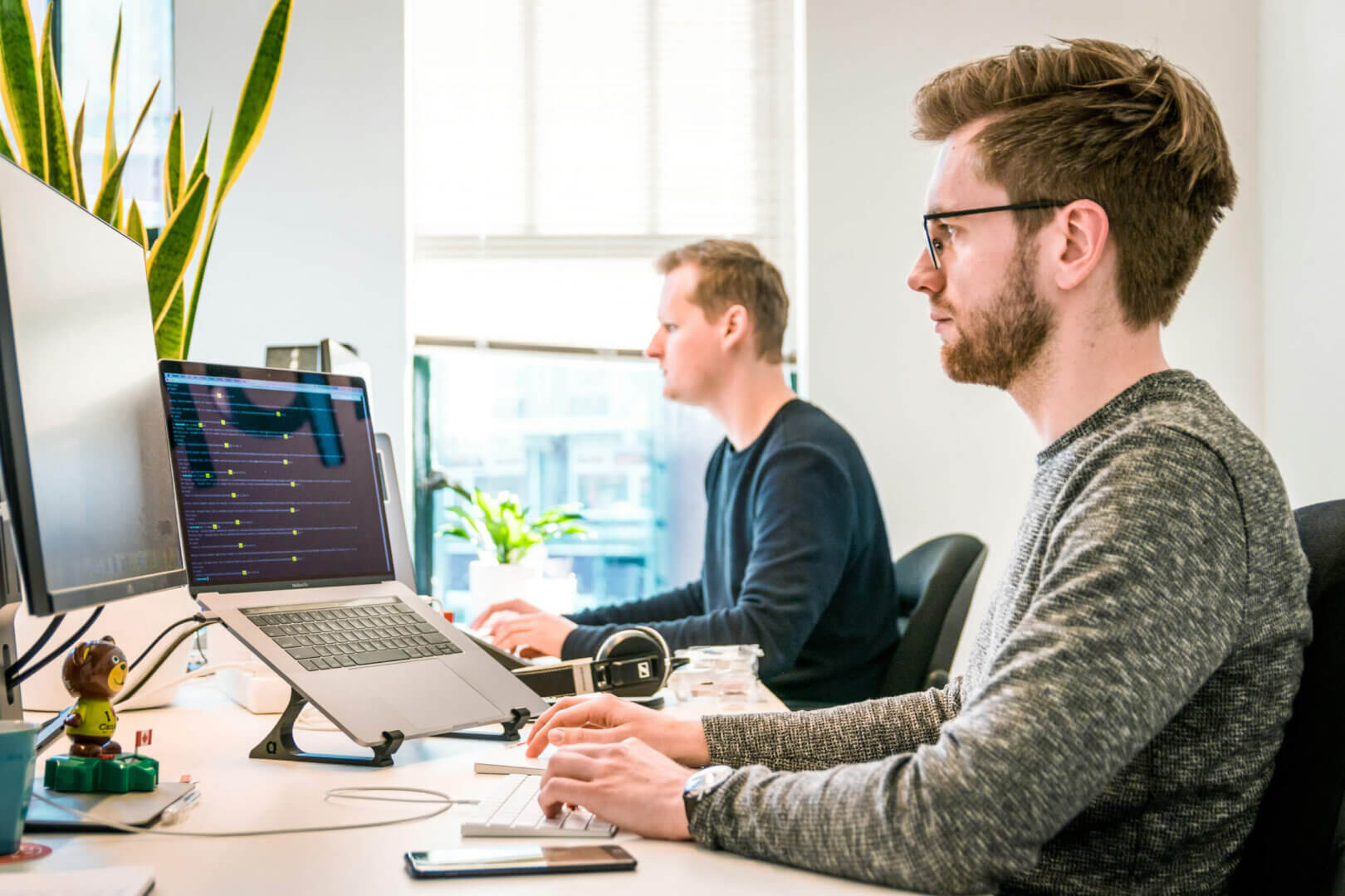 Business team with secure and reliable IT infrastructure