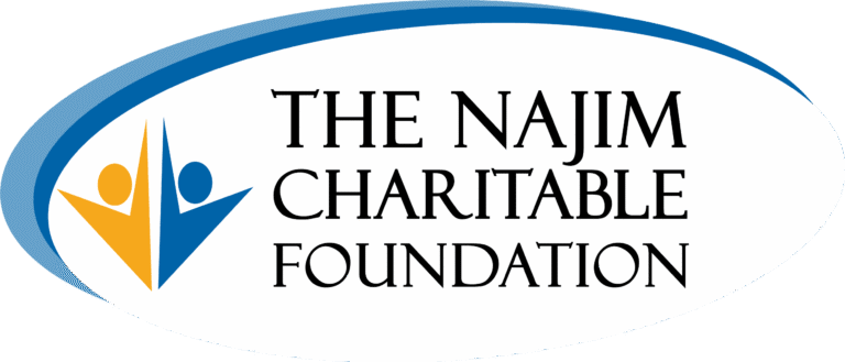 The Najim Charitable Foundation logo representing philanthropic support and community giving in San Antonio.