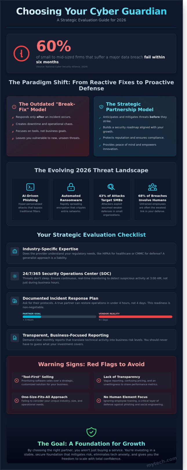 Cyber Security Providers: The Ultimate Evaluation Checklist for 2026