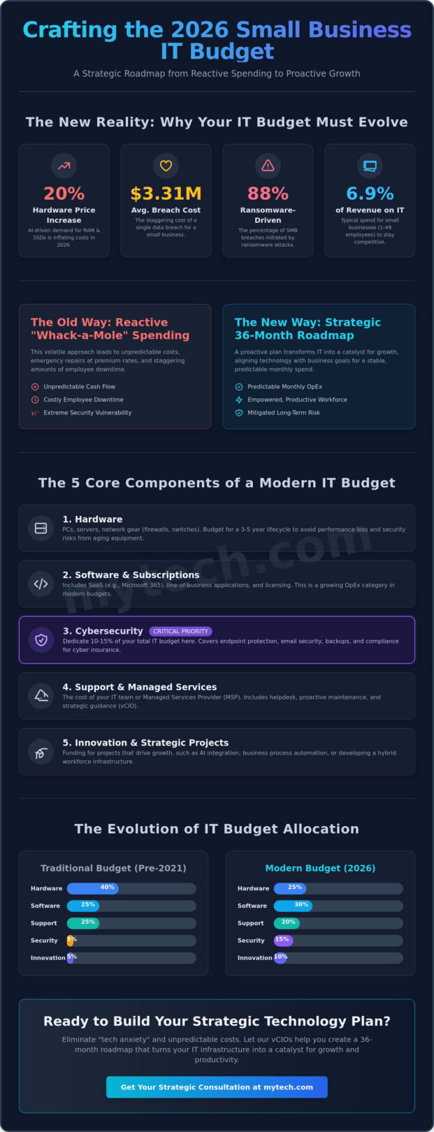 How to Create an IT Budget for a Small Business in 2026: A Strategic Roadmap