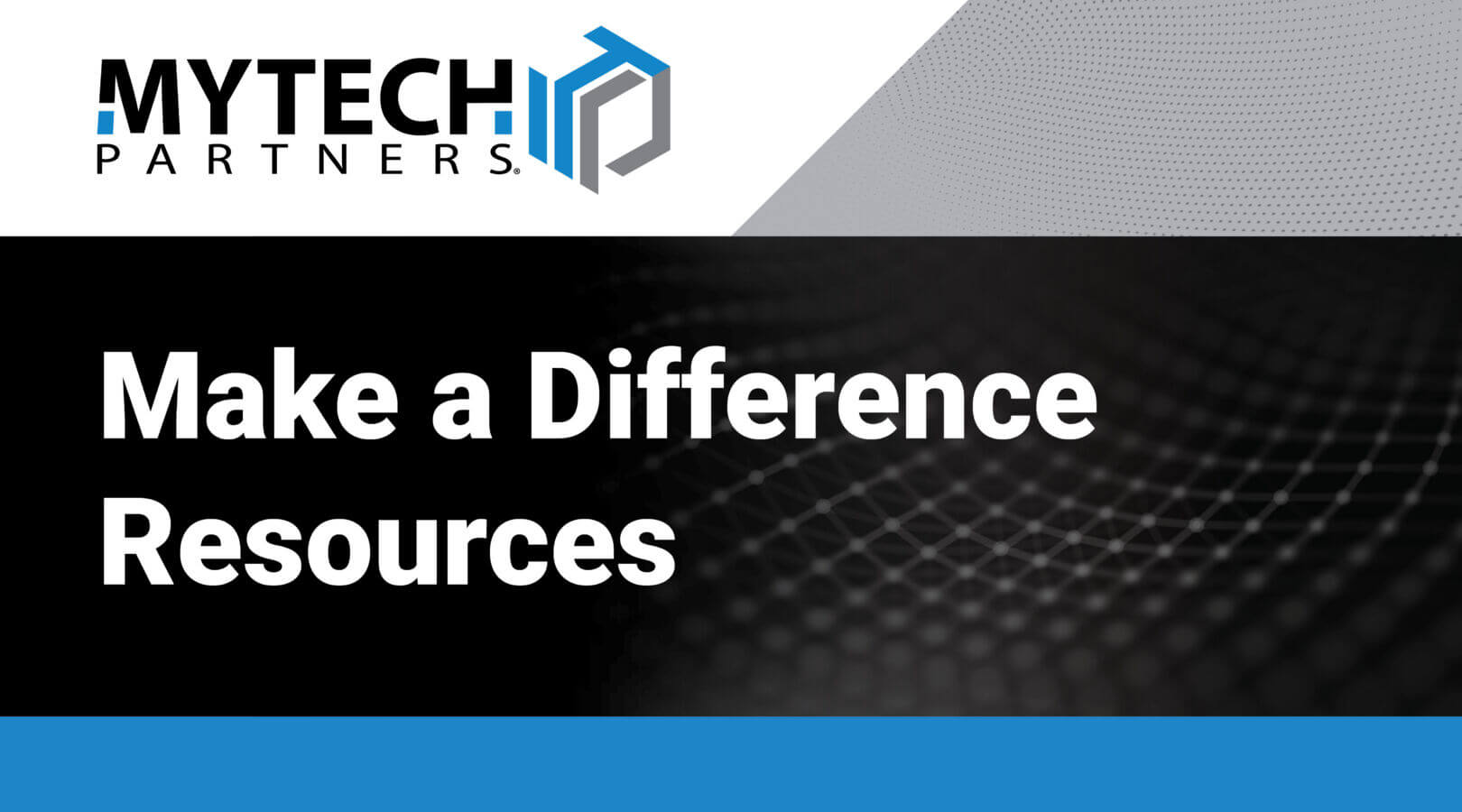 Make a Difference Resources: Nonprofit Tech Tools | Mytech Partners