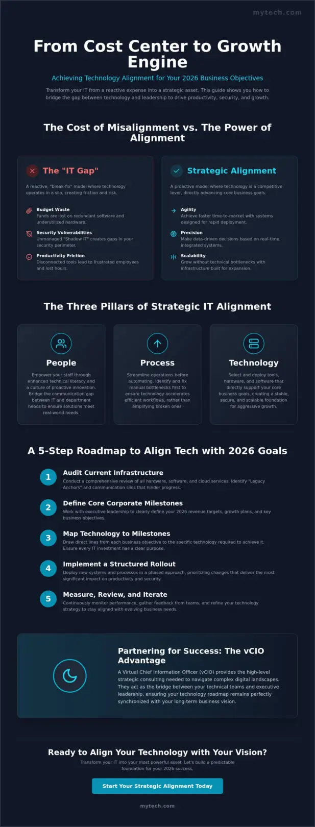 Technology Alignment for Business Objectives: A Strategic Guide for 2026