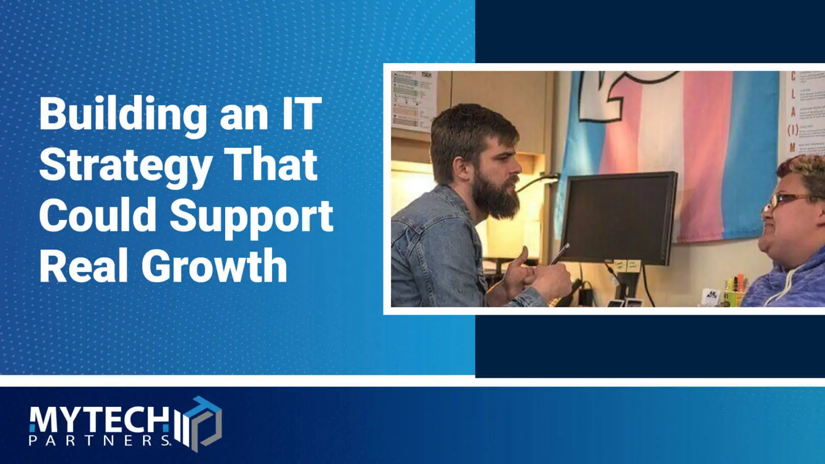 Office consultation illustrating business IT strategy and organizational growth.