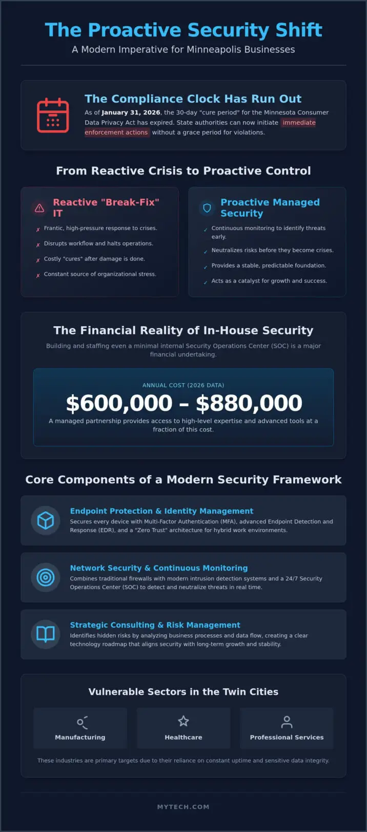 Managed Security Services Minneapolis: A Strategic Guide for 2026