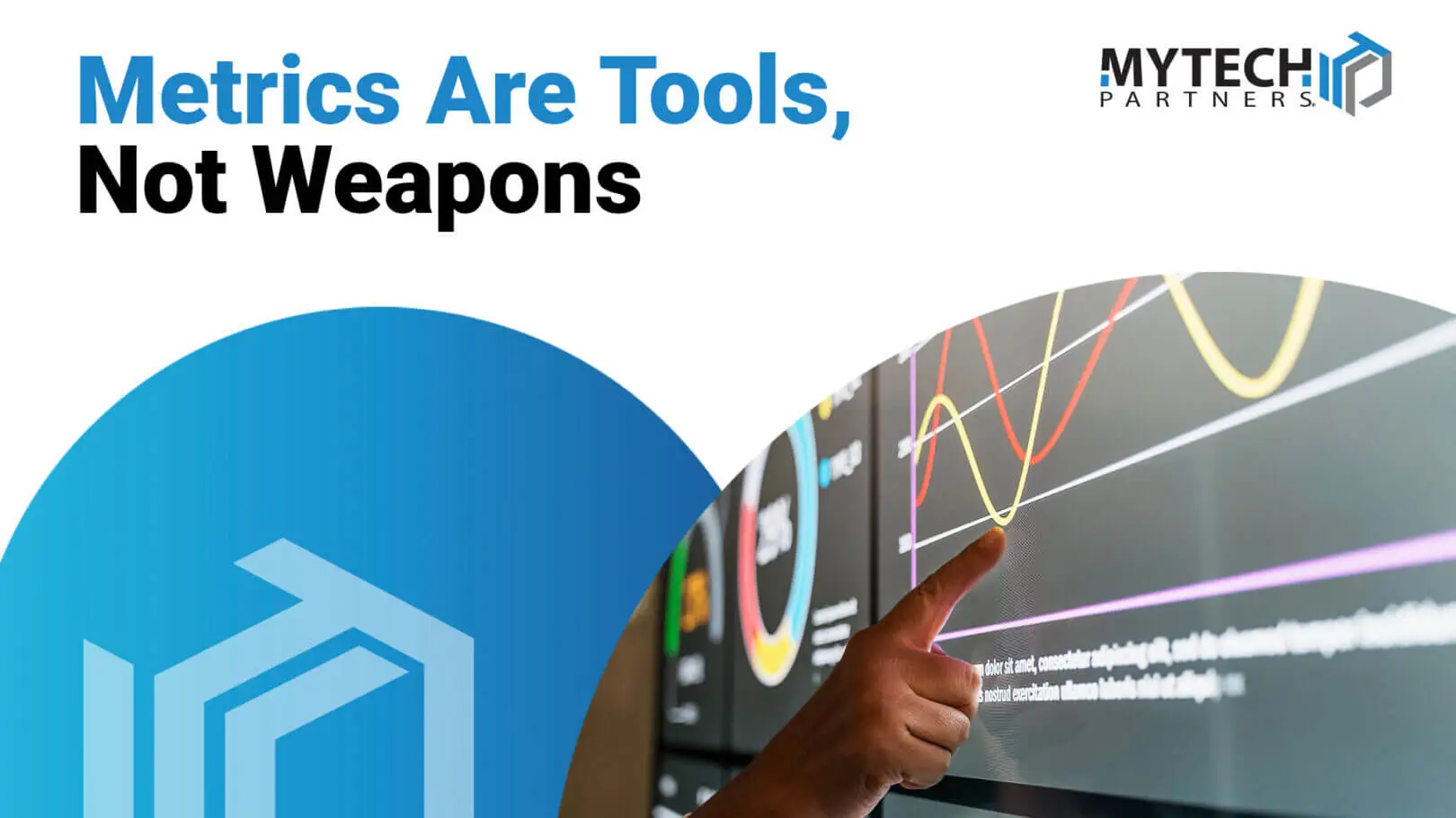 Featured image showing a data dashboard with charts and analytics, illustrating the concept that performance metrics should be used as tools rather than weapons.